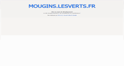 Desktop Screenshot of mougins.lesverts.fr