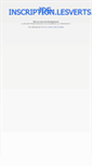 Mobile Screenshot of jde-inscription.lesverts.fr
