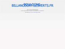 Tablet Screenshot of boulogne-billancourt.lesverts.fr