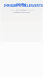 Mobile Screenshot of comm-immigration.lesverts.fr