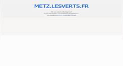 Desktop Screenshot of metz.lesverts.fr