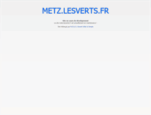 Tablet Screenshot of metz.lesverts.fr