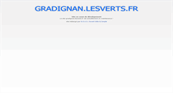 Desktop Screenshot of gradignan.lesverts.fr
